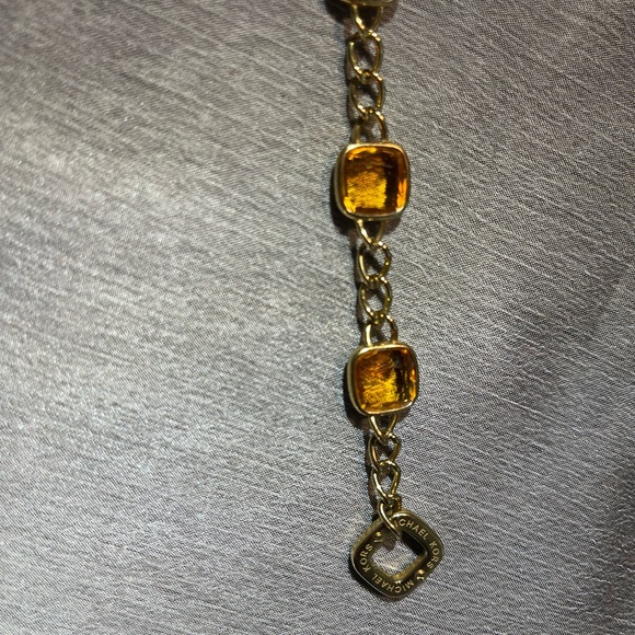 Michael Kors gold tone bracelet. - Picture 2 of 4